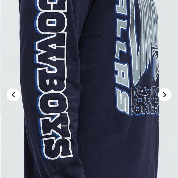💚SALE💚 NFL Dallas Cowboys NWT! Long Sleeve Shirt - Picture 4 of 5